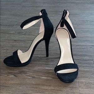 Black heels